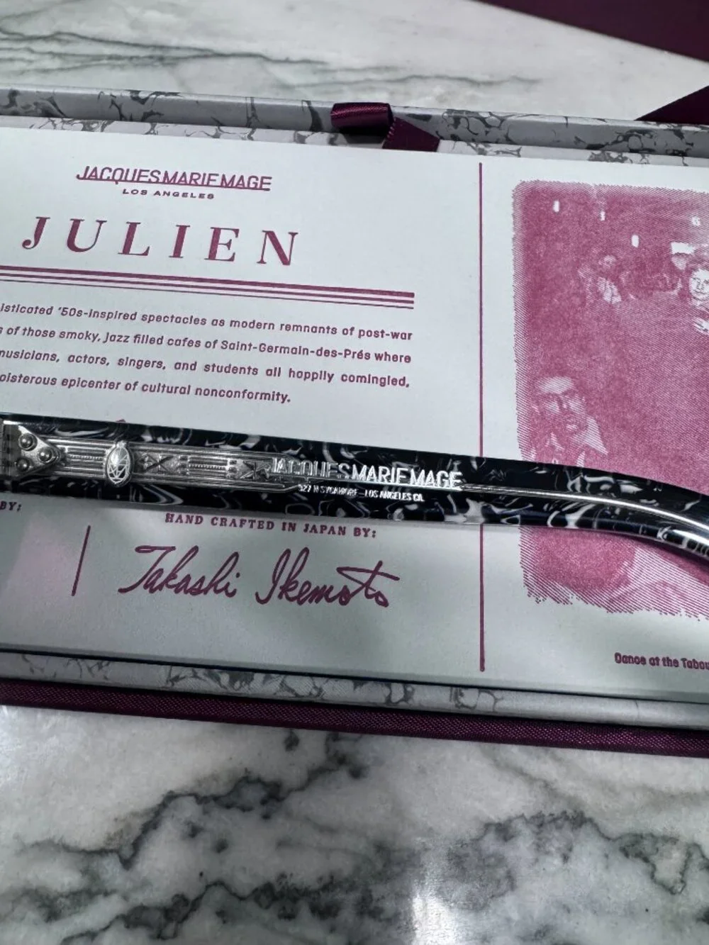 Jacques Marie Mage Julien X Hollywood store exclusive sunglasses